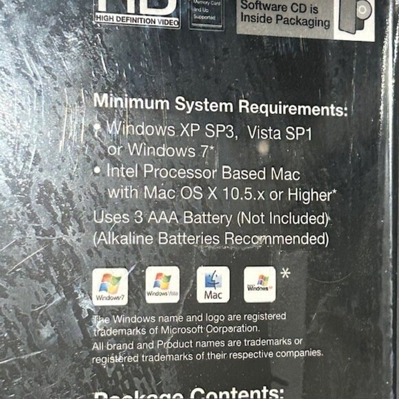 2012 Vivitar Digital Camcorder 430HD 4x Zoom 5.1 Mega Pixels 1.8 Screen Hi Def - Picture 7 of 7